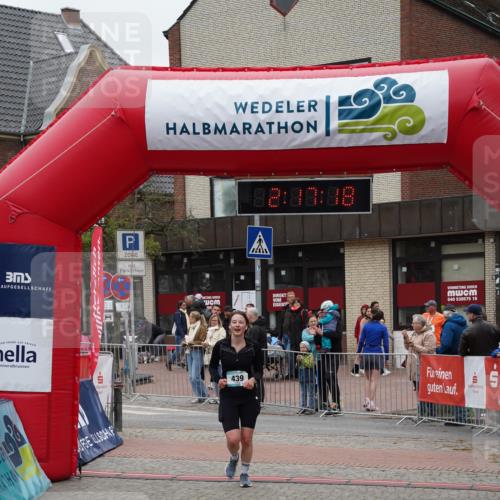 04.05.2025 - 8. Wedeler Halbmarathon Felixshl http://msf.ph/oto/7833740 04.05.2025 12:17:16 Ziel 439 meine-sportfotos.de