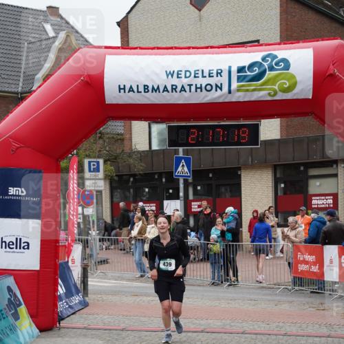 04.05.2025 - 8. Wedeler Halbmarathon Felixshl http://msf.ph/oto/7833760 04.05.2025 12:17:16 Ziel 439 meine-sportfotos.de