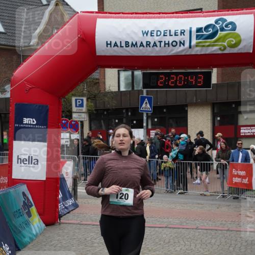 04.05.2025 - 8. Wedeler Halbmarathon Felixshl http://msf.ph/oto/7835650 04.05.2025 12:20:41 Ziel 120 meine-sportfotos.de