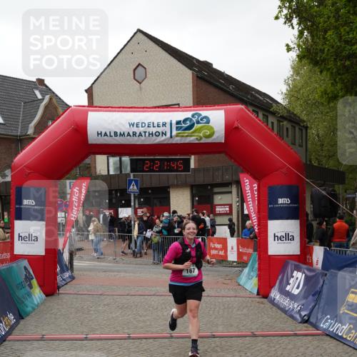 04.05.2025 - 8. Wedeler Halbmarathon Felixshl http://msf.ph/oto/7835835 04.05.2025 12:21:43 Ziel 167 meine-sportfotos.de