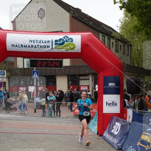 04.05.2025 - 8. Wedeler Halbmarathon Felixshl http://msf.ph/oto/7837269 04.05.2025 12:27:21 Ziel 385 meine-sportfotos.de