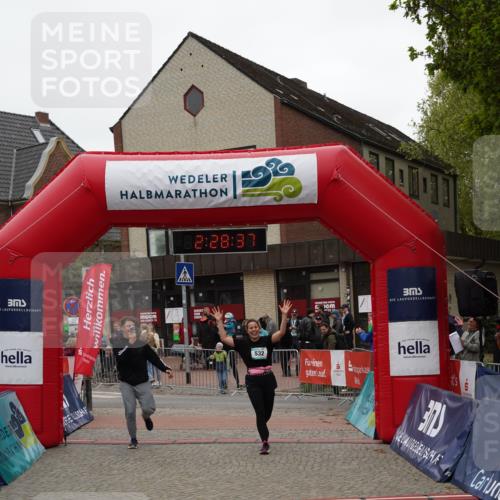 04.05.2025 - 8. Wedeler Halbmarathon Felixshl http://msf.ph/oto/7837580 04.05.2025 12:28:35 Ziel 532 meine-sportfotos.de