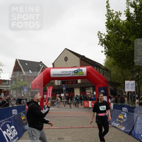 04.05.2025 - 8. Wedeler Halbmarathon Felixshl http://msf.ph/oto/7837701 04.05.2025 12:28:38 Ziel 532 meine-sportfotos.de