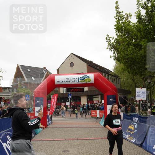 04.05.2025 - 8. Wedeler Halbmarathon Felixshl http://msf.ph/oto/7837728 04.05.2025 12:28:39 Ziel 532 meine-sportfotos.de