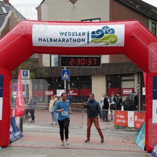 04.05.2025 - 8. Wedeler Halbmarathon Felixshl http://msf.ph/oto/7838471 04.05.2025 12:30:35 Ziel 627 meine-sportfotos.de