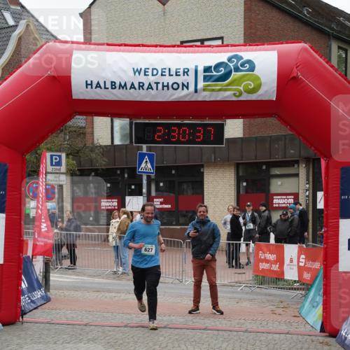 04.05.2025 - 8. Wedeler Halbmarathon Felixshl http://msf.ph/oto/7838483 04.05.2025 12:30:35 Ziel 627 meine-sportfotos.de