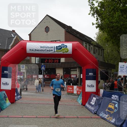 04.05.2025 - 8. Wedeler Halbmarathon Felixshl http://msf.ph/oto/7838561 04.05.2025 12:30:37 Ziel 627 meine-sportfotos.de