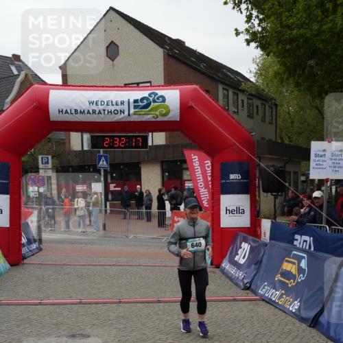 04.05.2025 - 8. Wedeler Halbmarathon Felixshl http://msf.ph/oto/7839109 04.05.2025 12:32:15 Ziel 640 meine-sportfotos.de