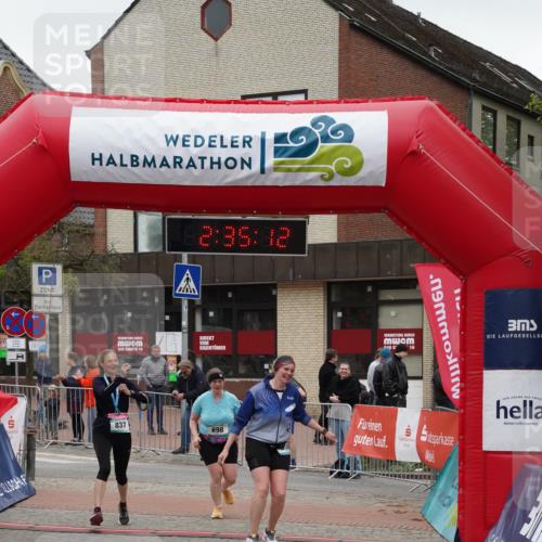 04.05.2025 - 8. Wedeler Halbmarathon Felixshl http://msf.ph/oto/7839474 04.05.2025 12:35:10 Ziel 698, 856 meine-sportfotos.de