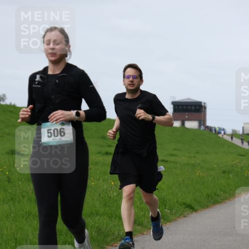 04.05.2025 - 8. Wedeler Halbmarathon Yannick Fuchs http://msf.ph/oto/7839800 04.05.2025 11:47:32 Laufen 506, 536 meine-sportfotos.de