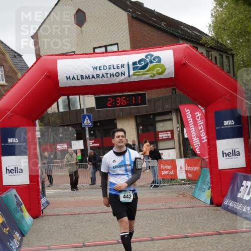 04.05.2025 - 8. Wedeler Halbmarathon Felixshl http://msf.ph/oto/7840024 04.05.2025 12:36:09 Ziel 442 meine-sportfotos.de