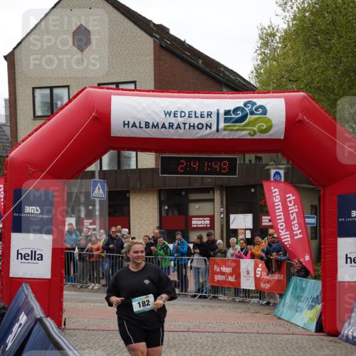 04.05.2025 - 8. Wedeler Halbmarathon Felixshl http://msf.ph/oto/7841076 04.05.2025 12:41:47 Ziel 182 meine-sportfotos.de