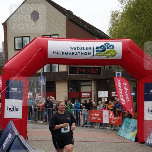 04.05.2025 - 8. Wedeler Halbmarathon Felixshl http://msf.ph/oto/7841083 04.05.2025 12:41:47 Ziel 182 meine-sportfotos.de