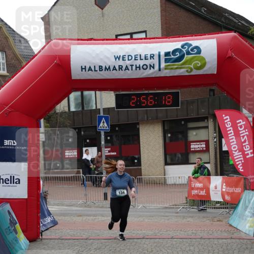 04.05.2025 - 8. Wedeler Halbmarathon Felixshl http://msf.ph/oto/7842653 04.05.2025 12:56:16 Ziel 134 meine-sportfotos.de