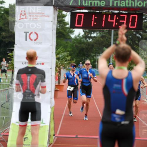 15.06.2025 - 7 Türme Triathlon Michael Strokosch http://msf.ph/oto/7929521 15.06.2025 10:14:30 Ziel 28, 102, 103, 104 meine-sportfotos.de