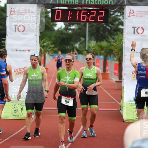 15.06.2025 - 7 Türme Triathlon Michael Strokosch http://msf.ph/oto/7929587 15.06.2025 10:16:23 Ziel 101, 105, 106, 107 meine-sportfotos.de