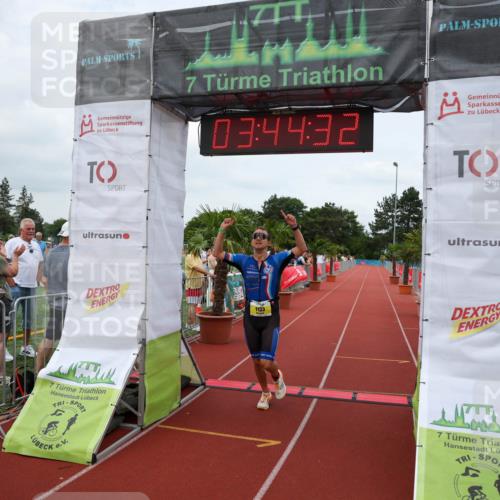 15.06.2025 - 7 Türme Triathlon Michael Strokosch http://msf.ph/oto/7968602 15.06.2025 13:44:31 Ziel 1133 meine-sportfotos.de