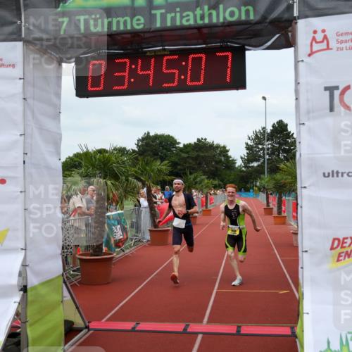 15.06.2025 - 7 Türme Triathlon Michael Strokosch http://msf.ph/oto/7968633 15.06.2025 13:45:07 Ziel 618, 1090 meine-sportfotos.de