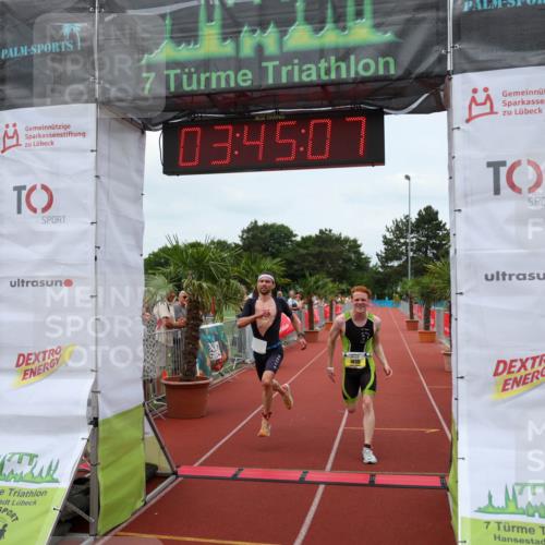 15.06.2025 - 7 Türme Triathlon Michael Strokosch http://msf.ph/oto/7968637 15.06.2025 13:45:07 Ziel 618, 1090 meine-sportfotos.de