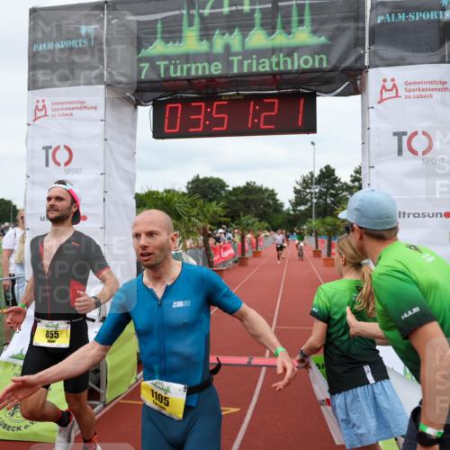15.06.2025 - 7 Türme Triathlon Michael Strokosch http://msf.ph/oto/7969139 15.06.2025 13:51:20 Ziel 855, 1105 meine-sportfotos.de