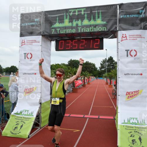 15.06.2025 - 7 Türme Triathlon Michael Strokosch http://msf.ph/oto/7969370 15.06.2025 13:52:11 Ziel 1146 meine-sportfotos.de