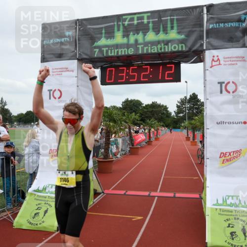 15.06.2025 - 7 Türme Triathlon Michael Strokosch http://msf.ph/oto/7969378 15.06.2025 13:52:12 Ziel 1146 meine-sportfotos.de