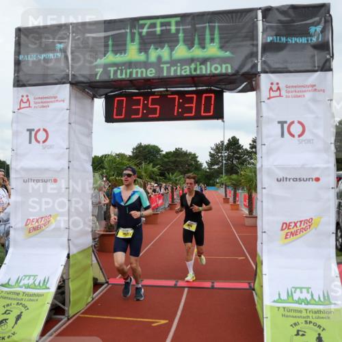 15.06.2025 - 7 Türme Triathlon Michael Strokosch http://msf.ph/oto/7970964 15.06.2025 13:57:29 Ziel 804, 1004, 1153 meine-sportfotos.de