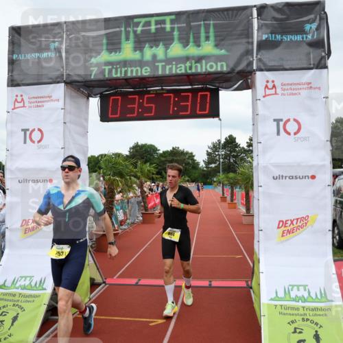 15.06.2025 - 7 Türme Triathlon Michael Strokosch http://msf.ph/oto/7970968 15.06.2025 13:57:30 Ziel 804, 1004, 1153 meine-sportfotos.de