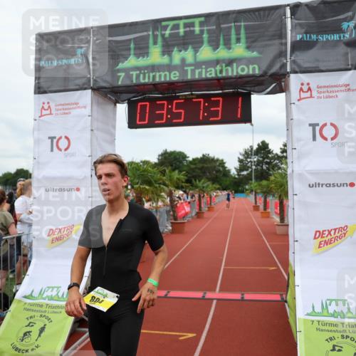 15.06.2025 - 7 Türme Triathlon Michael Strokosch http://msf.ph/oto/7970996 15.06.2025 13:57:31 Ziel 804, 1004, 1153 meine-sportfotos.de