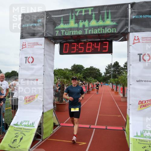 15.06.2025 - 7 Türme Triathlon Michael Strokosch http://msf.ph/oto/7971338 15.06.2025 13:58:43 Ziel 414, 763, 805 meine-sportfotos.de