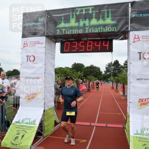 15.06.2025 - 7 Türme Triathlon Michael Strokosch http://msf.ph/oto/7971341 15.06.2025 13:58:43 Ziel 414, 763, 805 meine-sportfotos.de