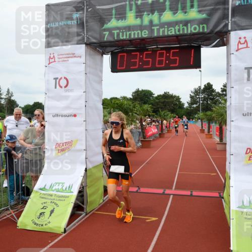 15.06.2025 - 7 Türme Triathlon Michael Strokosch http://msf.ph/oto/7971400 15.06.2025 13:58:51 Ziel 191, 805, 1111 meine-sportfotos.de