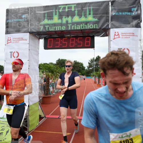 15.06.2025 - 7 Türme Triathlon Michael Strokosch http://msf.ph/oto/7971467 15.06.2025 13:58:58 Ziel 191, 738, 1103, 1111, 1198 meine-sportfotos.de