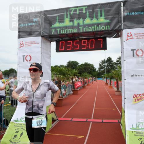15.06.2025 - 7 Türme Triathlon Michael Strokosch http://msf.ph/oto/7971520 15.06.2025 13:59:06 Ziel 609 meine-sportfotos.de