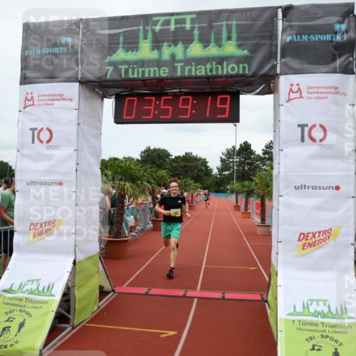 15.06.2025 - 7 Türme Triathlon Michael Strokosch http://msf.ph/oto/7971595 15.06.2025 13:59:19 Ziel 157, 708, 1019, 1167 meine-sportfotos.de