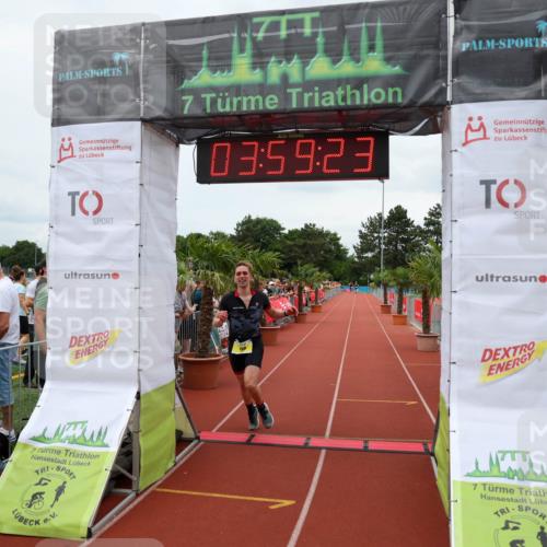 15.06.2025 - 7 Türme Triathlon Michael Strokosch http://msf.ph/oto/7971650 15.06.2025 13:59:23 Ziel 708, 1019, 1167 meine-sportfotos.de