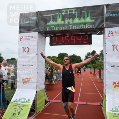 15.06.2025 - 7 Türme Triathlon Michael Strokosch http://msf.ph/oto/7971715 15.06.2025 13:59:42 Ziel 792, 952, 1075, 1193 meine-sportfotos.de
