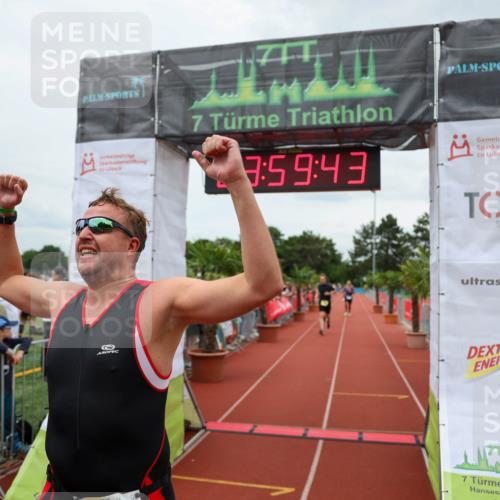15.06.2025 - 7 Türme Triathlon Michael Strokosch http://msf.ph/oto/7971731 15.06.2025 13:59:42 Ziel 792, 952, 1075, 1193 meine-sportfotos.de