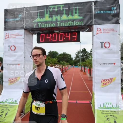 15.06.2025 - 7 Türme Triathlon Michael Strokosch http://msf.ph/oto/7972195 15.06.2025 14:00:43 Ziel 986, 1177 meine-sportfotos.de