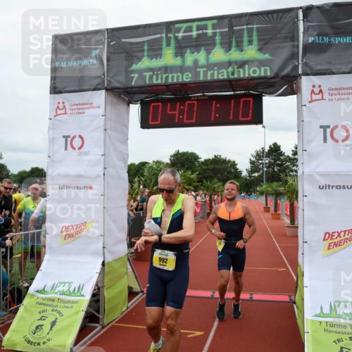 15.06.2025 - 7 Türme Triathlon Michael Strokosch http://msf.ph/oto/7972272 15.06.2025 14:01:10 Ziel 523, 774, 992 meine-sportfotos.de