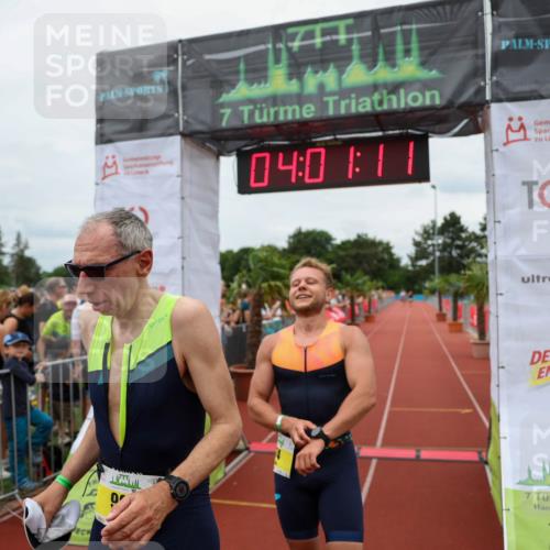 15.06.2025 - 7 Türme Triathlon Michael Strokosch http://msf.ph/oto/7972293 15.06.2025 14:01:11 Ziel 523, 774, 992 meine-sportfotos.de