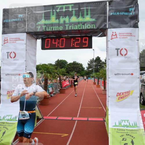 15.06.2025 - 7 Türme Triathlon Michael Strokosch http://msf.ph/oto/7972327 15.06.2025 14:01:28 Ziel 395, 840, 859 meine-sportfotos.de