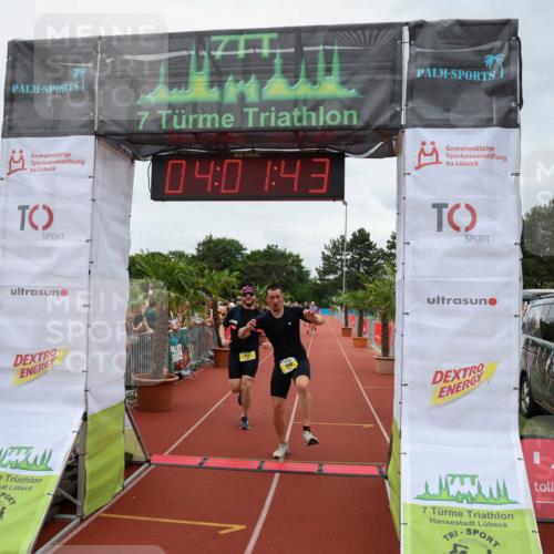 15.06.2025 - 7 Türme Triathlon Michael Strokosch http://msf.ph/oto/7972487 15.06.2025 14:01:42 Ziel 740, 915, 998, 1152, 1159 meine-sportfotos.de