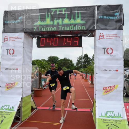 15.06.2025 - 7 Türme Triathlon Michael Strokosch http://msf.ph/oto/7972494 15.06.2025 14:01:43 Ziel 740, 915, 998, 1152, 1159 meine-sportfotos.de