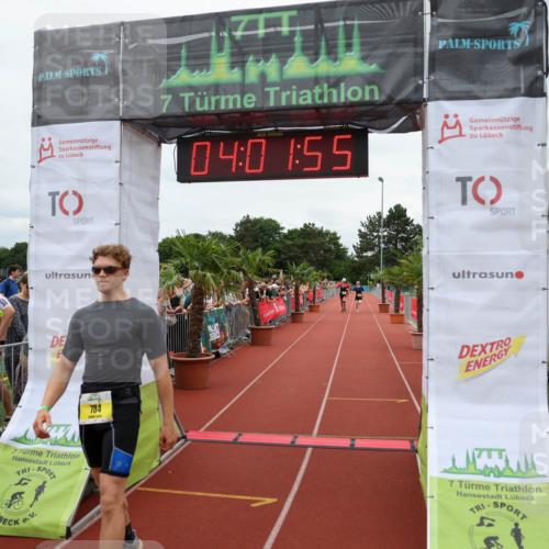 15.06.2025 - 7 Türme Triathlon Michael Strokosch http://msf.ph/oto/7972622 15.06.2025 14:01:55 Ziel 784, 1006, 1033, 1095 meine-sportfotos.de