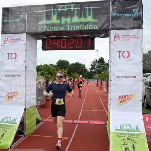 15.06.2025 - 7 Türme Triathlon Michael Strokosch http://msf.ph/oto/7972647 15.06.2025 14:02:01 Ziel 784, 880, 1149 meine-sportfotos.de