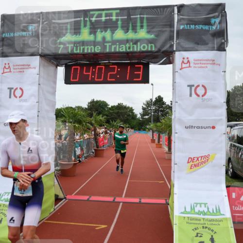 15.06.2025 - 7 Türme Triathlon Michael Strokosch http://msf.ph/oto/7972762 15.06.2025 14:02:12 Ziel 629, 963, 1123, 1142 meine-sportfotos.de