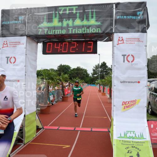 15.06.2025 - 7 Türme Triathlon Michael Strokosch http://msf.ph/oto/7972765 15.06.2025 14:02:12 Ziel 629, 963, 1123, 1142 meine-sportfotos.de