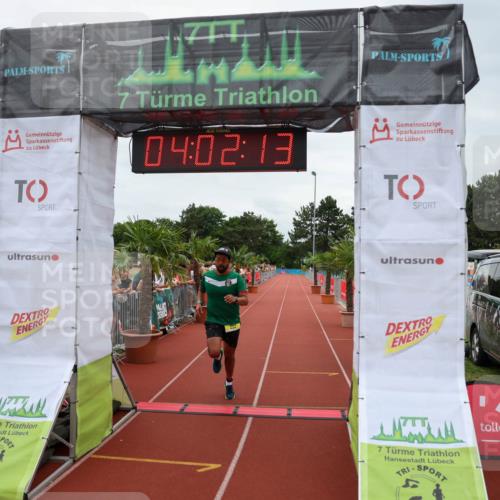 15.06.2025 - 7 Türme Triathlon Michael Strokosch http://msf.ph/oto/7972773 15.06.2025 14:02:13 Ziel 629, 963, 1123, 1142 meine-sportfotos.de