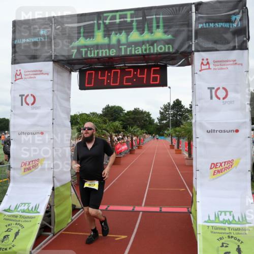 15.06.2025 - 7 Türme Triathlon Michael Strokosch http://msf.ph/oto/7972879 15.06.2025 14:02:46 Ziel 371, 504, 793, 1023 meine-sportfotos.de